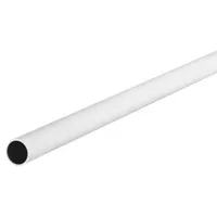 Bøjlestang rund - diameter 20 mm - hvid