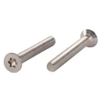 Maskinskrue - undersænket [DIN 965] fuldgevind M5 - Torx25 - A4