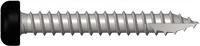 Sålbænkskrue F×NSK rustfri A2 Sort PH2 3,5 x 25 mm - 200 Stk