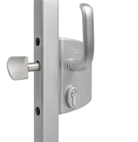 Locinox låsekasse skydelåge lås 40 mm. Alu/Zink