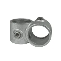 161 kryds Clamps / galvaniseret rør 3/4" / 26,9 mm.