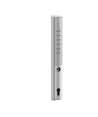 Locinox VERA-40-2 kodelås til indbygnings låsekasse - tastatur begge sider Alu/Zink