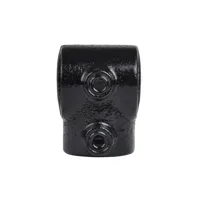 101 Kort T clamps / sort fitting 3/4" / 26,9 mm.