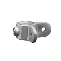 168M galvaniseret Clamps / vinkel beslag 3/4" / 26,9 mm.