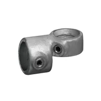 148 galvaniseret Clamps / dreje beslag 1 1/4" / 42,4 mm.