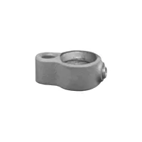 138 galvaniseret pipe Clamps / hængsel-del 1 1/4" / 42,4 mm.