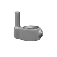 140 galvaniseret pipe Clamps / hængsel-del 1 1/4" / 42,4 mm.