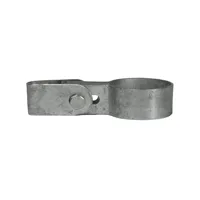 170 galvaniseret Clamps beslag / til panelhegn og rionet 3/4" / 26,9 mm.