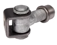 Locinox smedejernslåge svejsehængsel G90Z M16x65 (50)